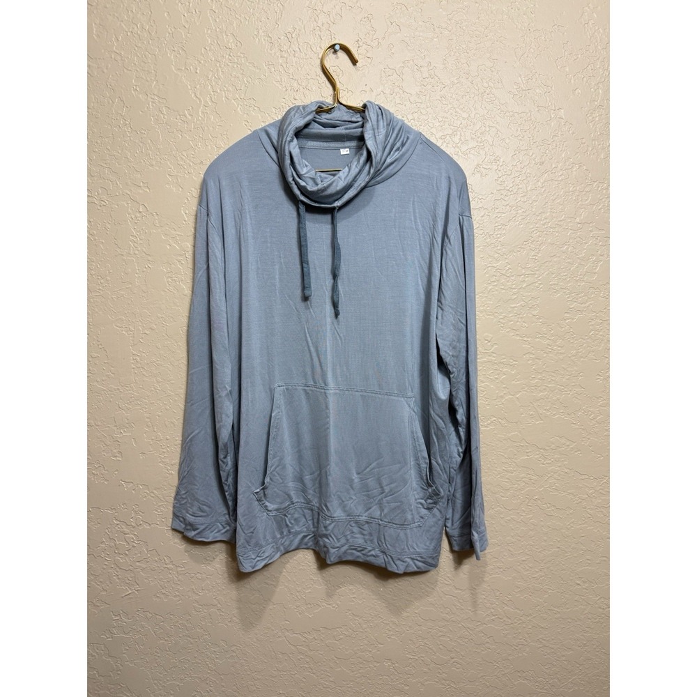 Emirates Airlines First Class Business Class Loungewear Top S/M Luxury Blue